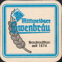 Beer coaster mittweidaer-lowenbrau-4