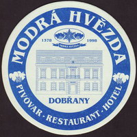 Beer coaster modra-hvezda-6