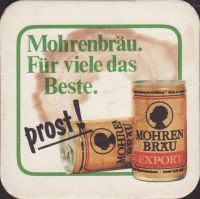 Beer coaster mohren-brau-44-zadek