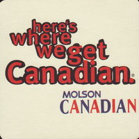 Beer coaster molson-101-zadek-small