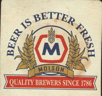 Beer coaster molson-103