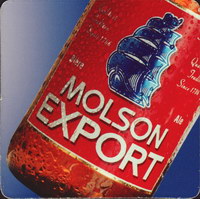 Beer coaster molson-104-oboje