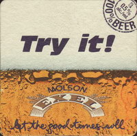 Beer coaster molson-114