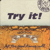 Beer coaster molson-114-small