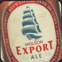 Beer coaster molson-118