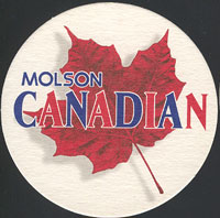 Beer coaster molson-12-oboje