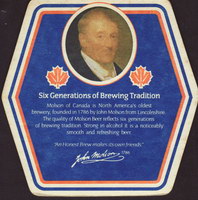 Beer coaster molson-134-zadek