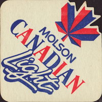 Beer coaster molson-135-zadek