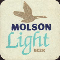 Beer coaster molson-136