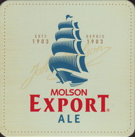 Beer coaster molson-143