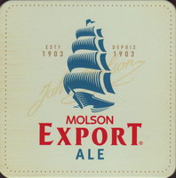 Beer coaster molson-143-small