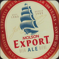 Beer coaster molson-144-small