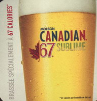 Beer coaster molson-147