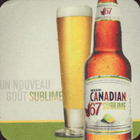 Beer coaster molson-147-zadek