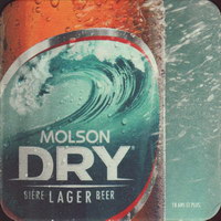 Beer coaster molson-153