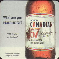 Beer coaster molson-159-small