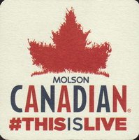 Beer coaster molson-172-oboje-small