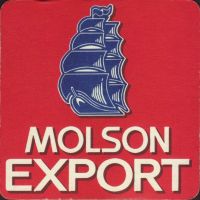 Beer coaster molson-175