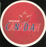 Beer coaster molson-18-oboje