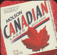 Beer coaster molson-195