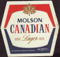 Beer coaster molson-210