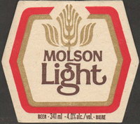 Beer coaster molson-50