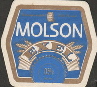 Beer coaster molson-51