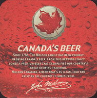 Beer coaster molson-68-zadek