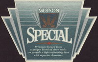 Beer coaster molson-85