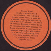 Beer coaster molson-94-zadek