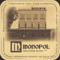 Beer coaster monopol-29-zadek