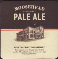 Beer coaster moosehead-40-zadek