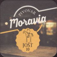 Beer coaster moravia-5-zadek