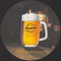 Beer coaster moravia-9-zadek