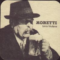 Beer coaster moretti-36-zadek