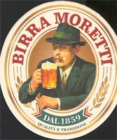Beer coaster moretti-5
