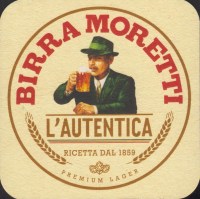 Beer coaster moretti-58