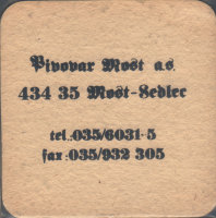 Beer coaster most-21-zadek-small