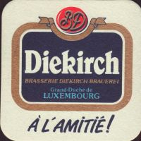 Beer coaster mousel-diekirch-107-oboje