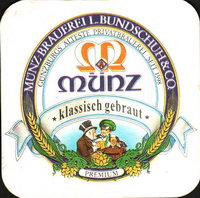 Beer coaster munz-brauerei-bundschuh-2-small