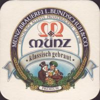Beer coaster munz-brauerei-bundschuh-5