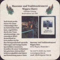 Beer coaster museums-und-traditionsbrauerei-wippra-3-zadek-small