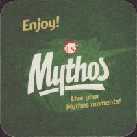 Pivní tácek mythos-14-zadek