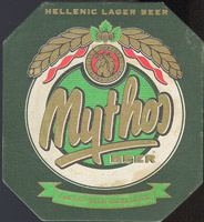 Pivní tácek mythos-3-oboje