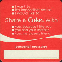 Beer coaster n-coca-cola-54-zadek