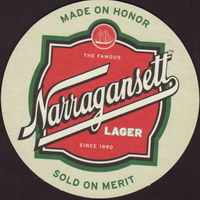 Beer coaster narragansett-1