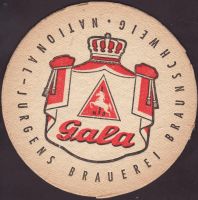 Beer coaster national-jurgens-brauerei-gala-10