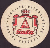 Beer coaster national-jurgens-brauerei-gala-13-small
