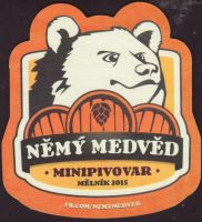 Beer coaster nemy-medved-1-zadek