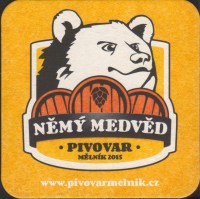 Beer coaster nemy-medved-2